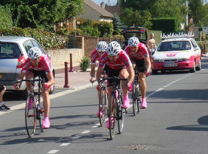 1 septembre 2007 : CLM par équipe à SEMPIGNY